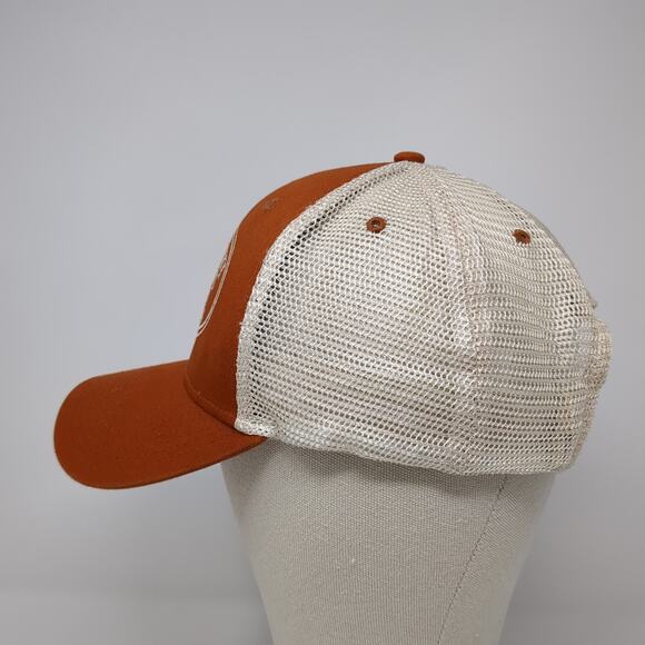 Great Smoky Mountains Est 1934 National Park Trucker Hat Orange OS Mesh Back - Picture 3 of 9